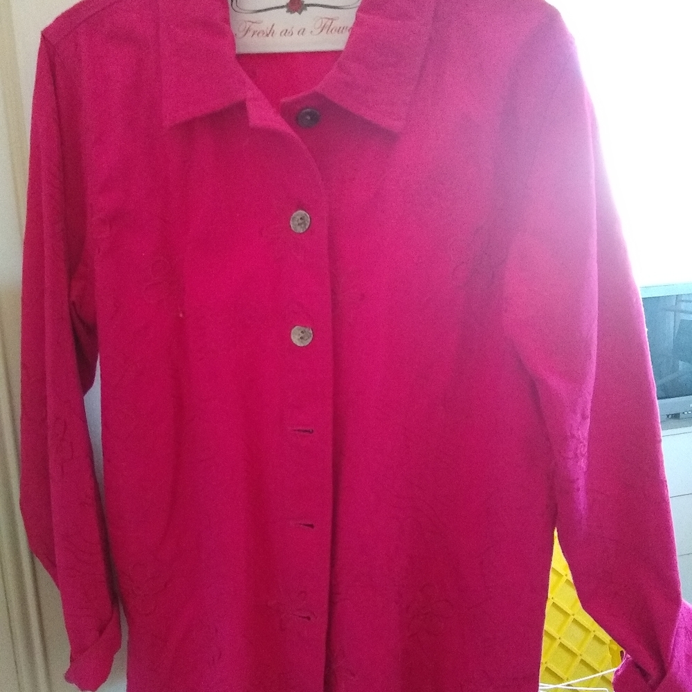 vintage pick button up long sleeve